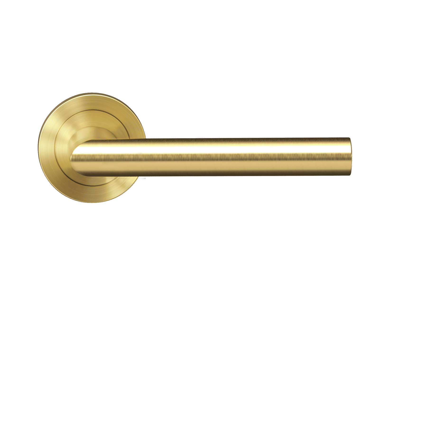 Verona - Komplet klamek ze stali nierdzewnej, kolor złoty